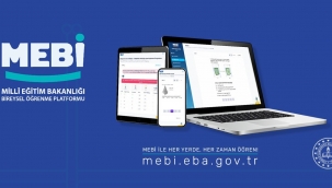 YAPAY ZEKÂ DESTEKLİ "MEBİ" PLATFORMUNDAN YARIM MİLYONU AŞKIN LİSELİ YARARLANDI